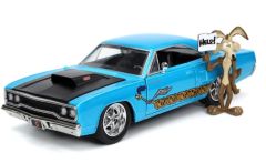 JAD32038 - Voiture de 1970 avec figurine E. Coyote – PLYMOUTH road runner