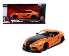 JAD32097 - Voiture de couleur Orange du film Fast and furious – TOYOTA supra GR de 2020