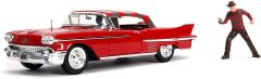 JAD31102 - Voiture avec figurine Freddy krueger – Cadillac série 62 de 1958