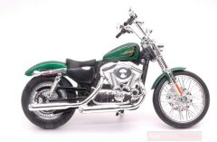 MST32335 - Moto de 2013 verte métallisée - HARLEY DAVIDSON XL 1200V