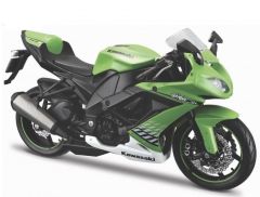 MST32709 - Moto de couleur verte blanche et noire – KAWASAKI Ninja ZX-10R