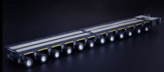 IMC33-0169 - Remorque Modulaire KAMAG K25 2x6 Essieux de couleur grise