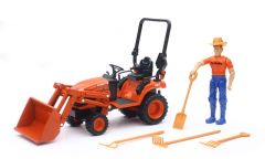 NEW33433A - Tracteur avec chargeur outils et personnage – KUBOTA BX2670
