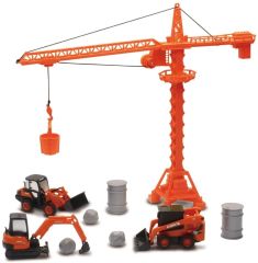 NEW33563 - Jeu de construction avec grue – KUBOTA