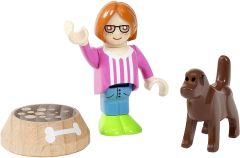 BRIO33952 - Jouet contenant 3 Pièces – Personnage avec chien