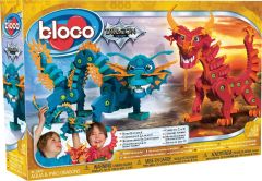 BLOC35001 - Jeu de construction 235 pièces - Dragons Aqua et Pyro