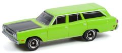 GREEN36040-C - Voiture sous blister - PLYMOUTH Satellite 1970 vert ESTATE WAGONS