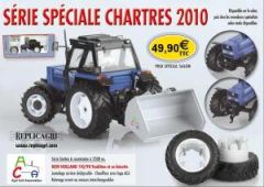 REPACA2010 - Tracteur spéciale chartre 2010 NEW HOLLAND 110-90 équipé du jumelage et relevage abvant avec benne AGRAM