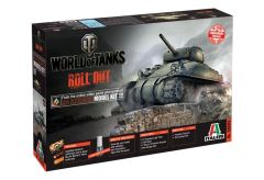ITA36503 - Maquette WORLD OF TANKS à assembler et à peindre – SHERMAN M4
