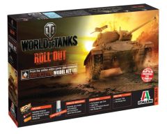 ITA36504 - Maquette WORLD OF TANKS à assembler et à peindre – M24 Chaffee