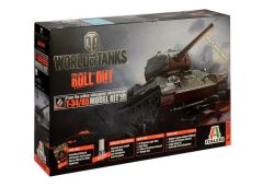 ITA36509 - Maquette WORLD OF TANKS à assembler et à peindre – T34/85