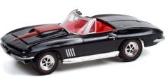 GREEN37240-A - Voiture sous blister - CHEVROLET Corvette Convertible 1967 BARRETT Jackson