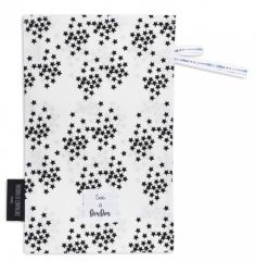 Sac à doudou motifs étoiles de la gamme MON DOUDOU PLUS FORT QUE TOUT