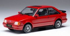 IXOCLC395N - Voiture coupé de 1990 couleur rouge - FORD Escort MK IV XR3