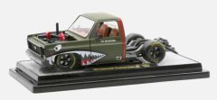 M2M-40100-HS01 - Voiture de 1973 couleur verte - COL. SQUARE BODY - CHEVROLET Cheyenne Super10