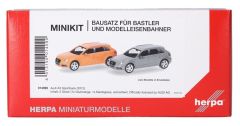 HER014090 - 2 unités à monter - AUDI A3 2012 gris et orange