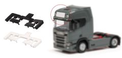 HER054638 - Rampes de phares pour camion 2 noirs et 6 blancs
