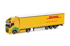 HER318952 - Camion avec remorque 3 essieux DHL – VOLVO FH GL XL Electric 4x2