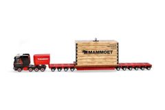 HER319201 - Camion avec caisse sur remorque pour charges lourdes 4+6 essieux MAMMOET – MERCEDES BENZ Actros SLT 8x4