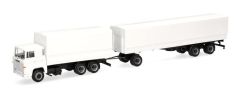 HER320726 - Camion porteur avec caisse et remorque 1+2 essieux – SCANIA 141 6x4