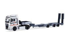 HER320849 - Camion avec porte engin 3 essieux SIKORA - TRUCKER BABE CINDY – MAN TGX GM 4x2