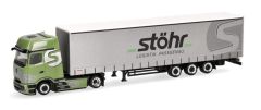 HER320955 - Camion avec remorque 3 essieux STOHR LOGISTIK – MERCEDES BENZ Actros L ProCab G 4x2