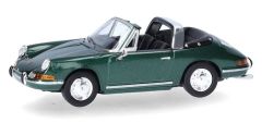 HER033732-004 - Voiture cabriolet vert métallisé - PORSCHE 911 Targa