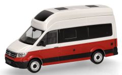 HER096294-003 - Camping-car rouge et beige - VOLKSWAGEN Crafter Grand California 600