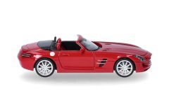 HER024853-002 - Cabriolet de couleur rouge - MERCEDES BENZ SLS AMG Roadster