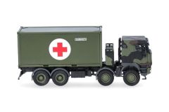 HER747219-002 - Véhicule militaire - IVECO Trakker 8x8 avec container 20 pieds de la Bundeswehr