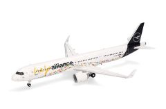 HER573900 - Avion de ligne commerciale – AIRBUS A321neo Lufthansa Help Alliance Blanc