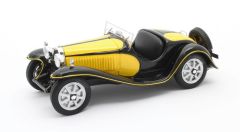 MTX40205-071 - Voiture de 1932 couleur jaune et noire - BUGATTI TSS Roadster