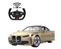 JAM402108 - Voiture télécommandé de couleur gold - BMW i4 Concept