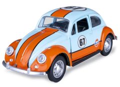 JAM402601 - Voiture à friction de 1967 couleur bleu et orange - GULF - VW Classic Beetle