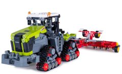 JAM402856 - Tracteur avec déchaumeur en Bricks - 1336 pièces -CLAAS Xérion 5000 Trac TS