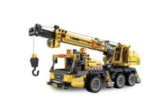 JAM402886 - Engin de chantier en Bricks - 1000 pièces - Grue  mobile