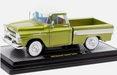 M2M-40300-118A - Voiture de 1958 couleur verte et blanche - CHEVROLET Apache Cameo