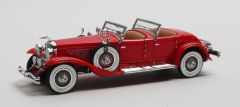 MTX40406-052 - Voiture de 1930 couleur rouge - DUESENBERG SJ2608 TPW  La Grande