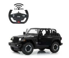 JAM405180 - Voiture télécommandé de couleur noire - JEEP Wrangler JL