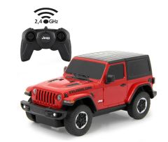 JAM405195 - Voiture télécommandé de couleur rouge - JEEP Wrangler JL