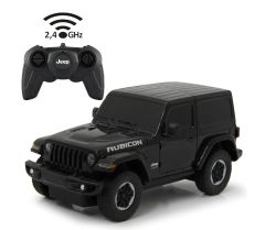 JAM405196 - Voiture télécommandé avec vitre noire - JEEP Wrangler JL noire