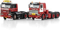 WSI410309 - Set de 2 camions MAMMOET - Scania 142 6x