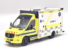 PER410 - Ambulance du Samu avec décalques 94 et 92 - Limité à 100 pièces - MERCEDES Sprinter WAS AR