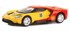 GREEN41125-E - Voiture sous blister de la série SHELL OIL Spécial Edition - FORD GT de 2019 #18