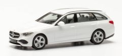 HER421010 - Voiture couleur blanc polaire – MERCEDES break classe C