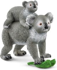 SHL42566 - Figurine de l'univers Wild Life - Maman et Bébé Koala