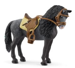 SHL42708 - Figurine de l'unievrs Horse Club - Jument pure race espagnole avec selle et bride
