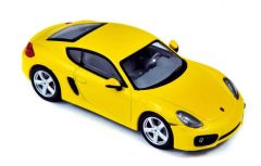 BUR43003GE - Voiture de couleur jaune – PORSCHE Cayman S