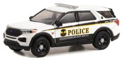 GREEN43015-F - Voiture sous blister de la série HOT PURSUIT - FORD Police Interceptor Utility 2021 Services secret des États-Unis