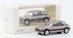 NOREV430201M - Voiture de 1992 couleur grise – PEUGEOT 205 GTI